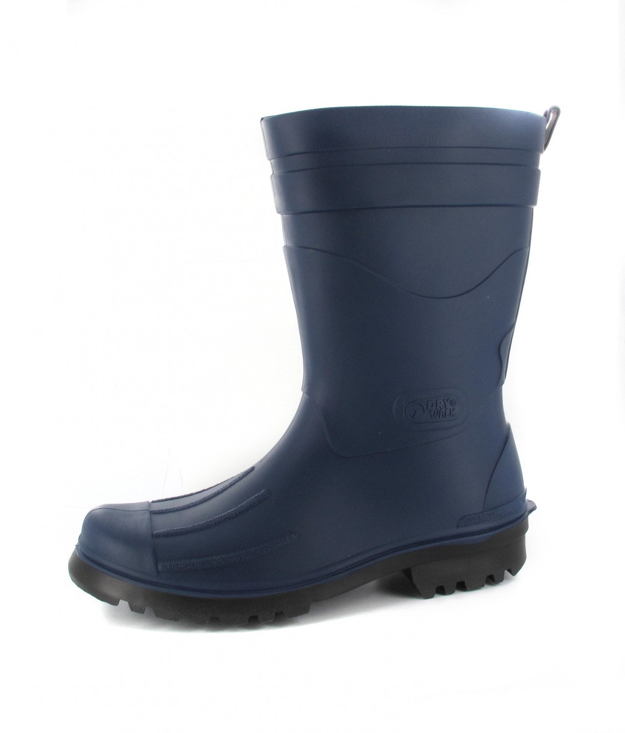 Bockstiegel Gummistiefel in Übergrößen Blau Dirk - Dk-Blau/Schwarz große Herrenschuhe