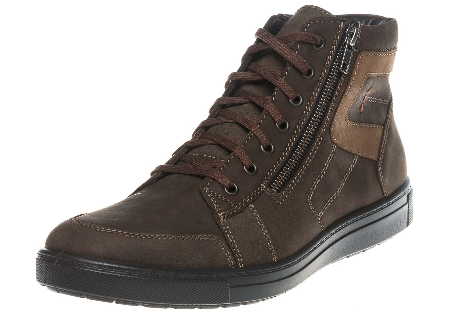 Jomos Ralley Boots in Übergrößen Braun 321705 12 3053 große Herrenschuhe