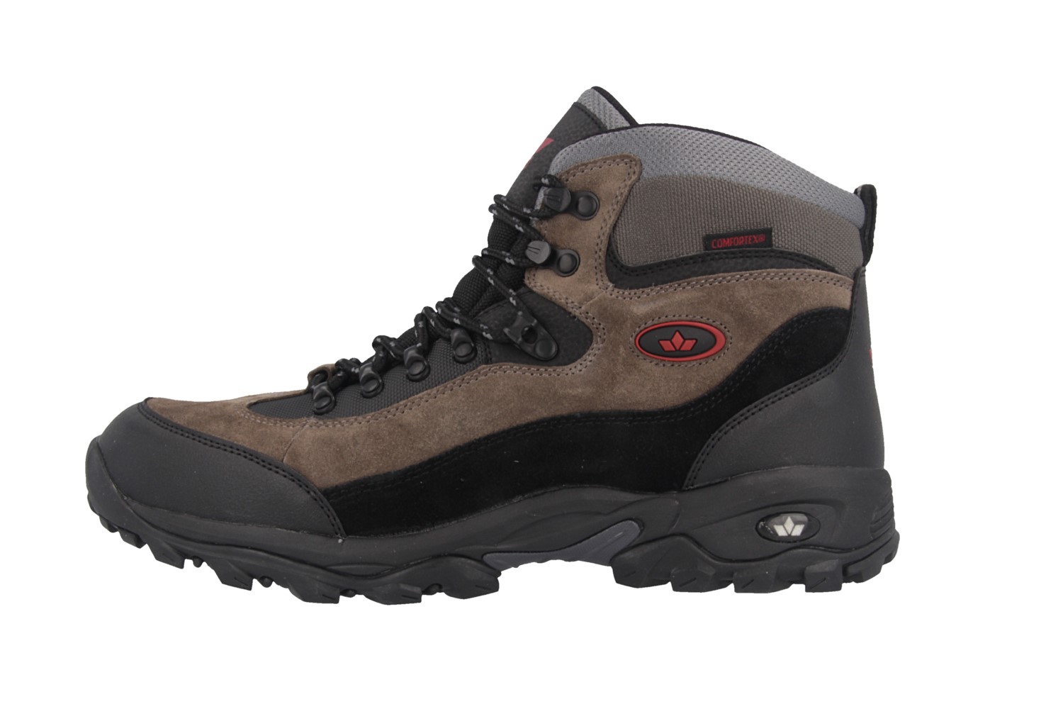 Lico Outdoor/Trekkingstiefel in Übergrößen Schwarz 220071 / 220053 große Herrenschuhe