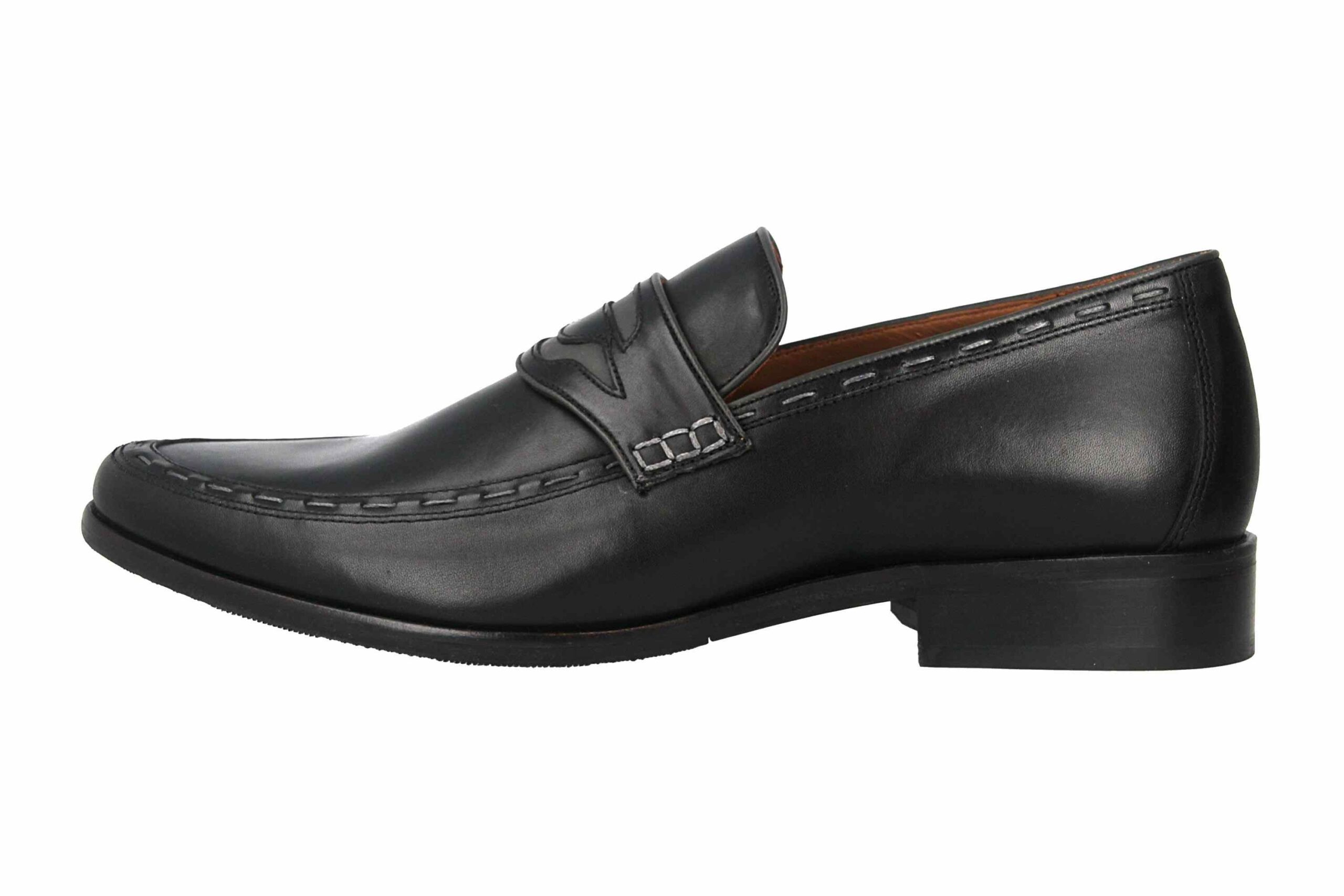 Manz Enrico AGO Business-Schuhe in Übergrößen Schwarz 111010-03-303 große Herrenschuhe